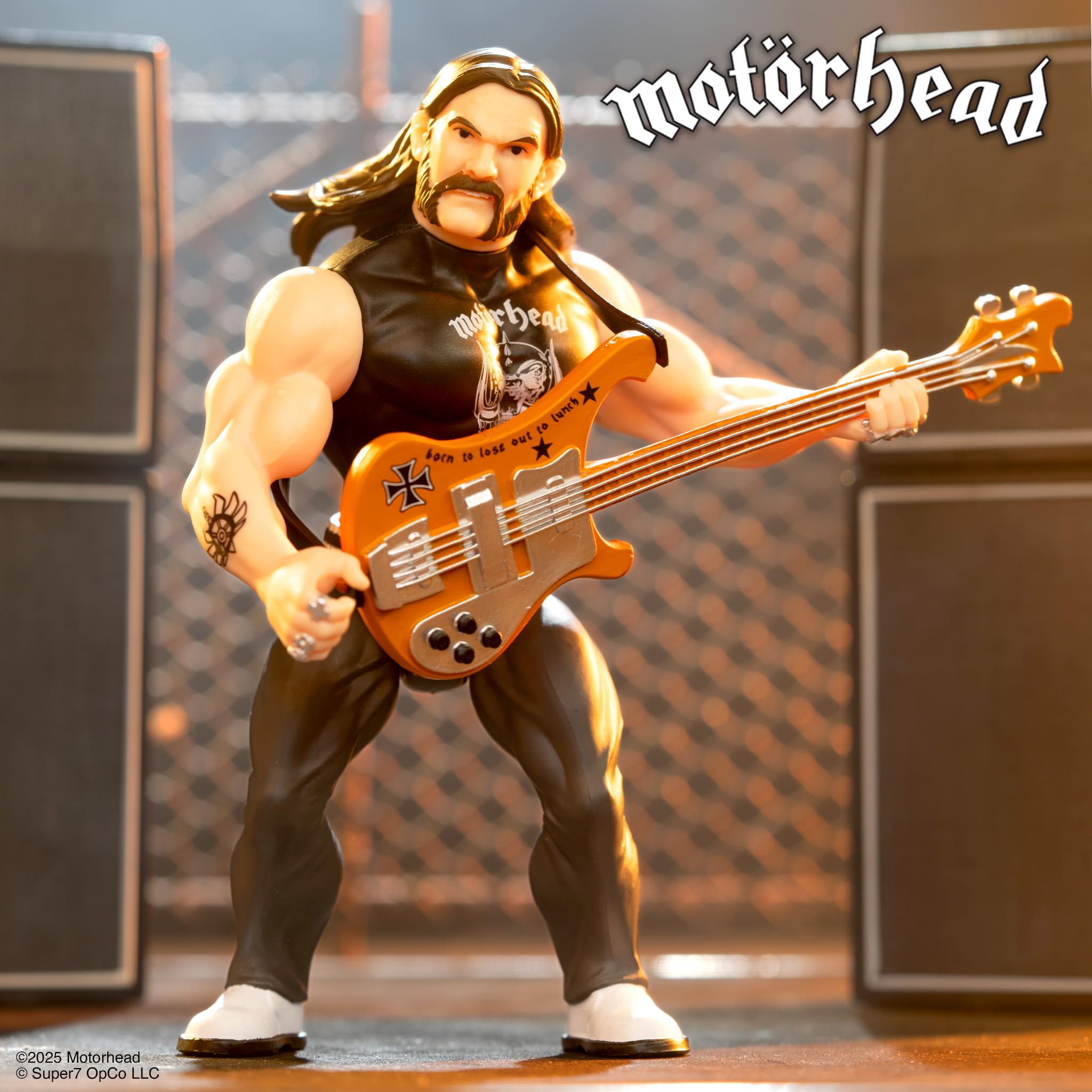 Amazon.com: Super7 Vintage Motorhead Lemmy Kilmister - 5.5